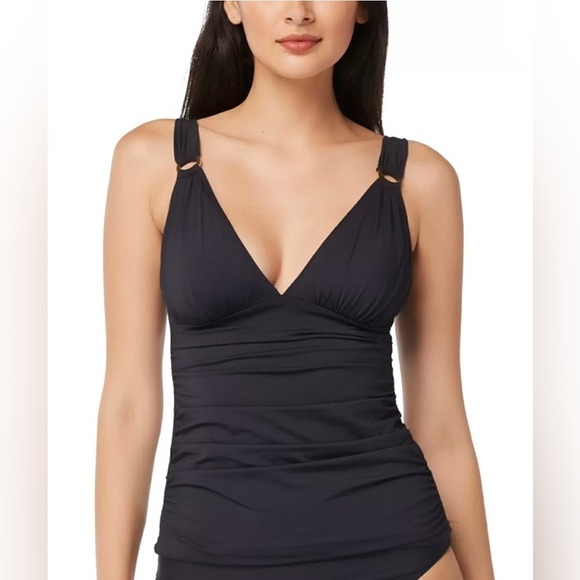 Bleu Rod Beattie Ring Me Up Molded Tankini Swim Top 4 - Picture 1 of 9